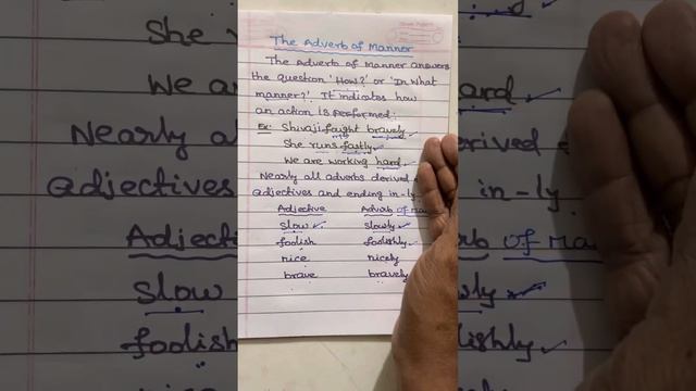 The Adverb-4, The Adverb of manner смотреть онлайн