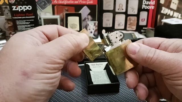 1935 Replica Zippo Unfinished Look смотреть онлайн