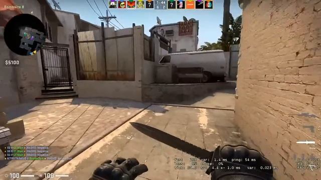 CSGO new dust 2 competitive Gameplay | GOT AWP WILDFIRE! смотреть онлайн