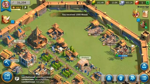 Rise of Kingdoms IOS Android Gameplay 1080p - Rome - Bronze age #13 смотреть онлайн