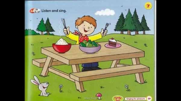 Super Safari 1 Unit 7 My Food Song