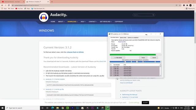 How To Download And Install Audacity | Download Audacity | Audacity Tutorial for Beginners Class 2 смотреть онлайн