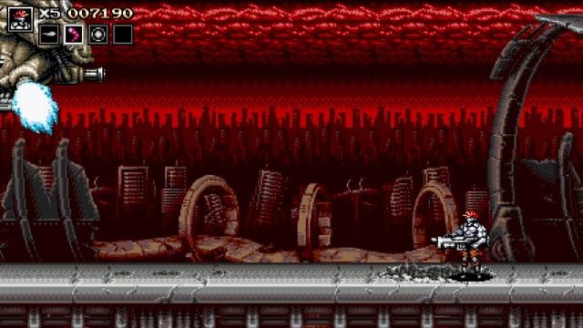 Blazing Chrome - Doyle Gameplay смотреть онлайн