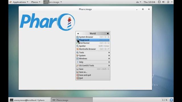 Pharo OS-Linux-CentOS смотреть онлайн