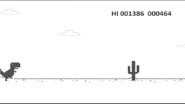 Google chrome dinosaur game смотреть онлайн