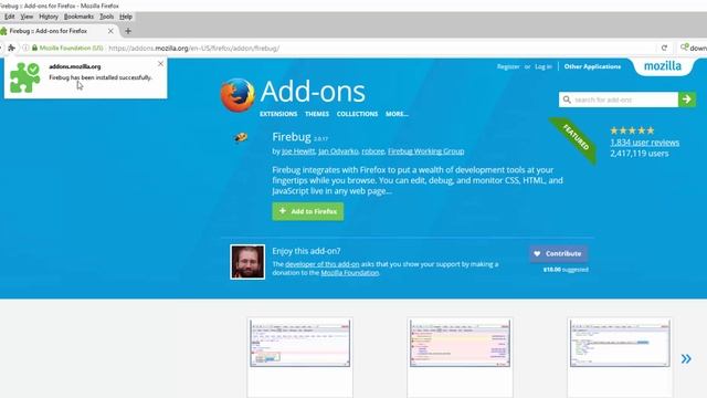 Part 1 - How to install Firebug in Firefox смотреть онлайн