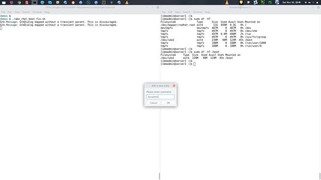 Fixing Linux boot partition size смотреть онлайн