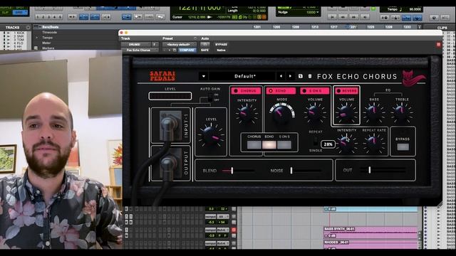 Safari Pedals - Fox Echo Chorus - Demo 001 смотреть онлайн