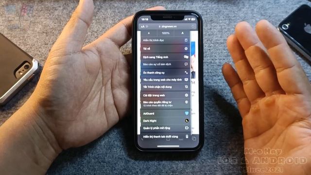 Bật Chế Độ Nền Tối Trên Safari iPhone | Lướt Web Buổi Tối Dịu Mắt Hơn смотреть онлайн