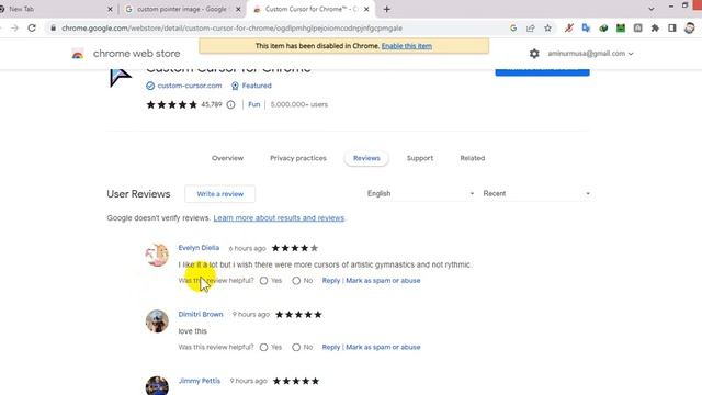 Custom Cursor for chrome user смотреть онлайн