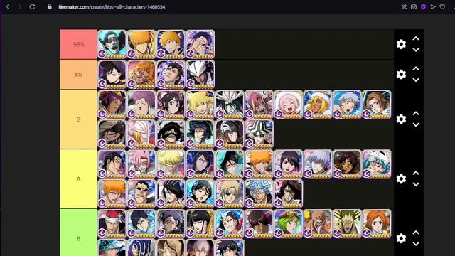 TIER LIST PVE HEART! - JANEIRO DE 2024: Bleach Brave Souls смотреть онлайн