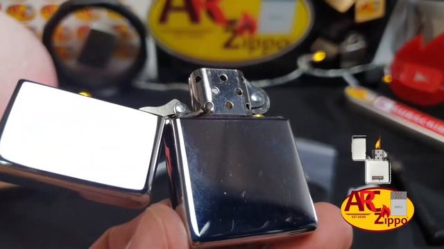 Zippo VINTAGE HIGH POLISH CHROME WITHOUT SLASHES (260.25) | Zippo Vintage Look | ARCz-141 смотреть онлайн