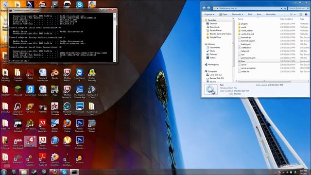 Minecraft Tutorial 1: How to make a Minecraft Bukkit server (All versions) (With troubleshooting смотреть онлайн