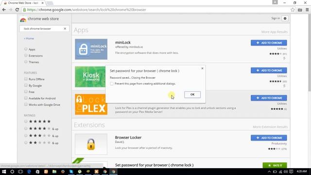 how to lock chrome browser смотреть онлайн