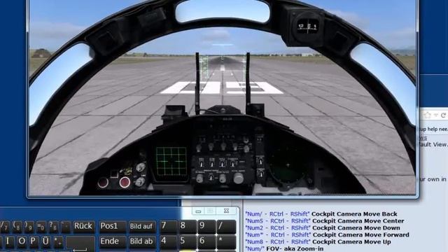 DCS Default Cockpit snap-view saving example смотреть онлайн
