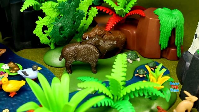 Playmobil Forest Wild Animals Building Toy Sets Collection For Kids смотреть онлайн