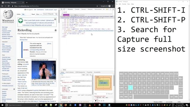 How to take full page screenshots in Chrome using built-in function without extensions смотреть онлайн