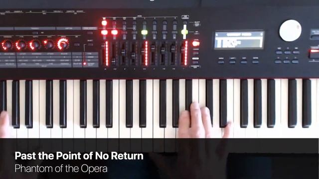 Past The Point Of No Return - Phantom of the Opera - Piano Cover смотреть онлайн