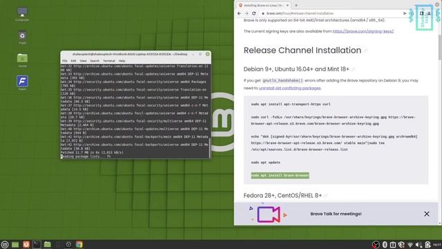 How To INSTALL Google Chrome, Brave Browser and Microsoft Edge on LINUX OS! смотреть онлайн