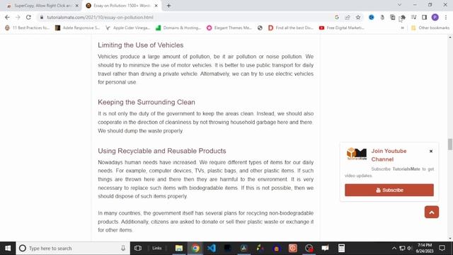 Enable Right Click, Copying & Text Selection On Website That Disables It смотреть онлайн