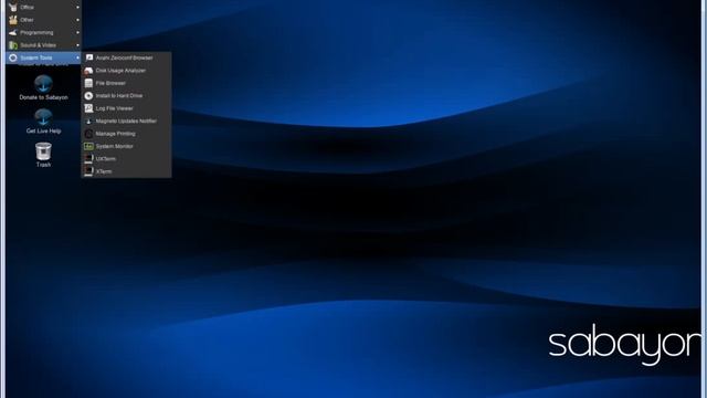Sabayon Linux 11 MATE Presentation смотреть онлайн