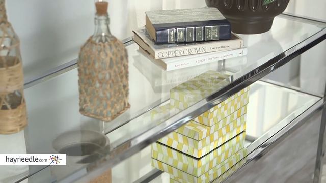 Belham Living Lamont Sofa Table - Chrome - Product Review Video смотреть онлайн