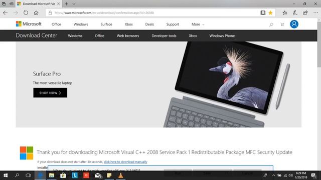 side by side Configuration is incorrect message in Windows 10. смотреть онлайн