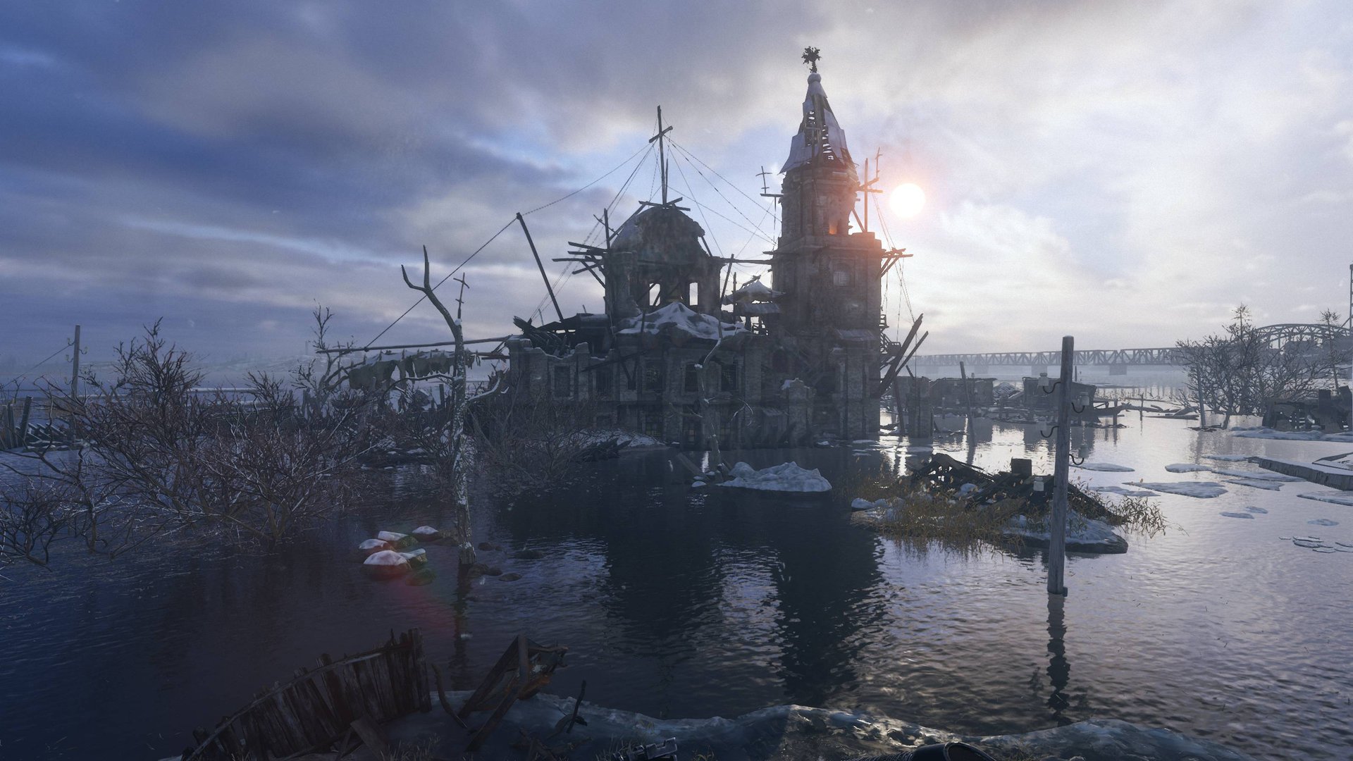 Метро Исход (Metro Exodus) Часть 3: Волга - Зачистка Церкви от Сектантов