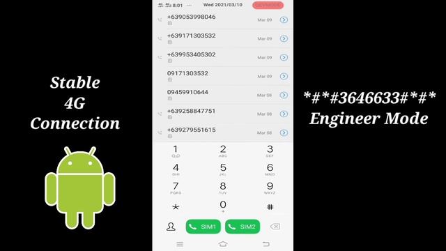 Android 4G 4.5G connection смотреть онлайн