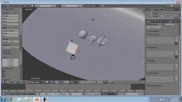 Blender Chrome Tutorial смотреть онлайн