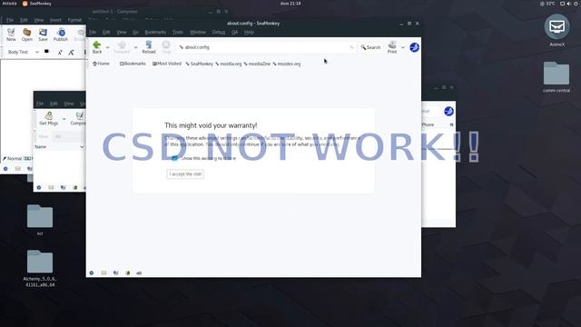 SeaMonkey 2.56a1 su Arch Linux смотреть онлайн