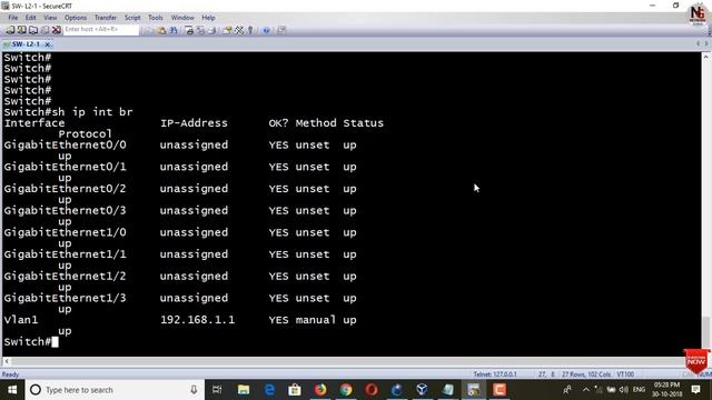 Cisco Switch Configuration Step by Step Telnet Configuration In Hindi смотреть онлайн