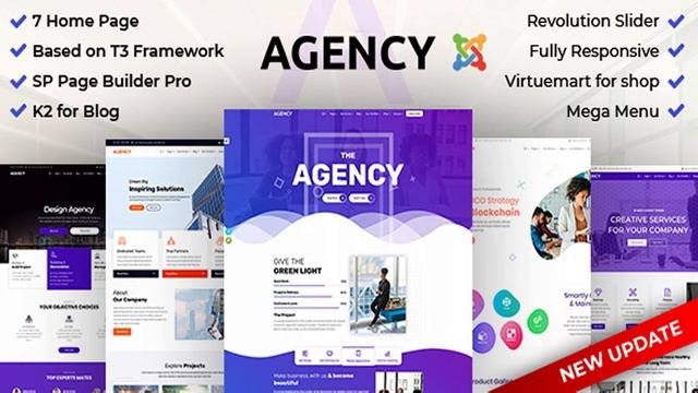 Agency: Multipurpose Joomla Website Template Using Framework | Themeforest Website Templates and смотреть онлайн