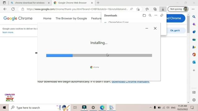 How To Install Google Chrome In Pc Or Laptop || Pc Ya Laptop Me Google Chrome Kaise Install Kare. смотреть онлайн