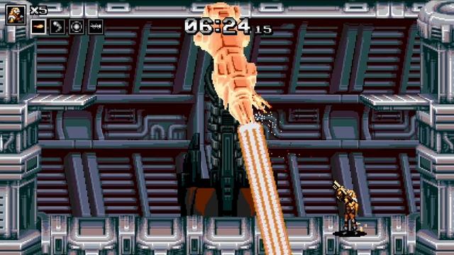 Blazing Chrome [Xbox One] Boss Rush смотреть онлайн