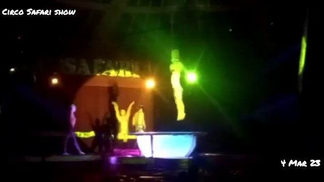 Y un día volví al Circo Safari Show. Aqua dance - Vanesa Cecilia Flores смотреть онлайн