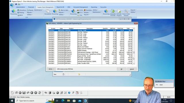 Synergy Technology Utilities, SOP History for Pegasus Opera. смотреть онлайн