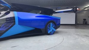Китайский летающий автомобиль Xpeng AeroHT #авто #автомобили #auto #xpeng