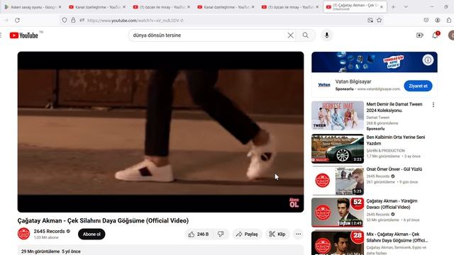 1 Çağatay Akman Çek Silahını Daya Göğsüme Official Video YouTube — Mozilla Firefox 2024 02 24 1 смотреть онлайн