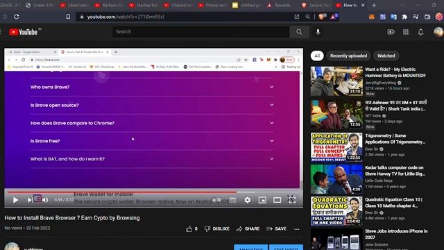 How to Install Brave Browser Earn Cypto by Browsing смотреть онлайн