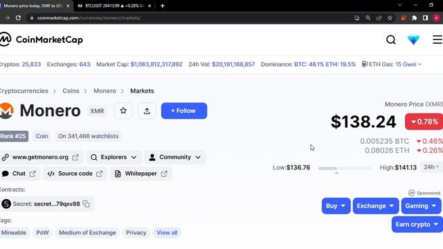Cryptocurrency Prices, Charts And Market Capitalizations CoinMarketCap Google Chrome 2023 06 19 смотреть онлайн