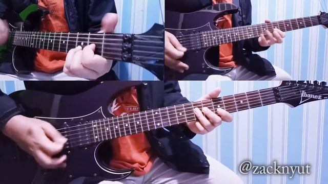 AIMER - BRAVE SHINE (Instrumental no vocal) guitar cover смотреть онлайн