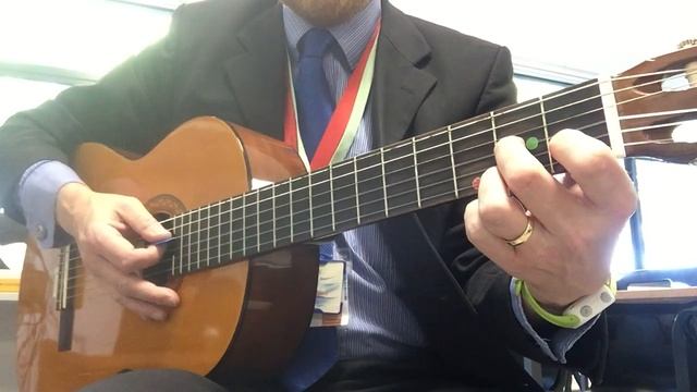 Scotland The Brave BGE Chordal Guitar Demo