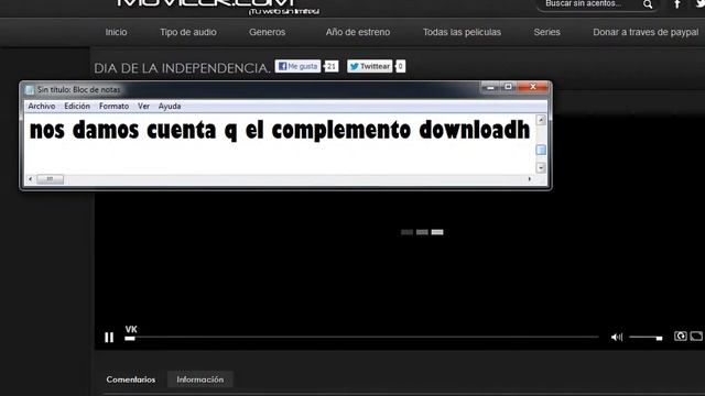 Como descargar peliculas con mozilla firefox ( complementos ) смотреть онлайн