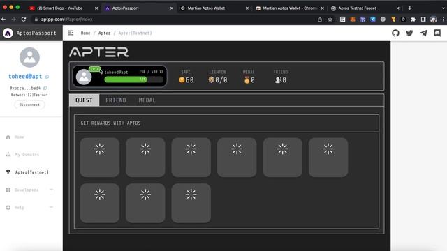 Aptos Passport | Possible Airdrop | Get testnet domains смотреть онлайн