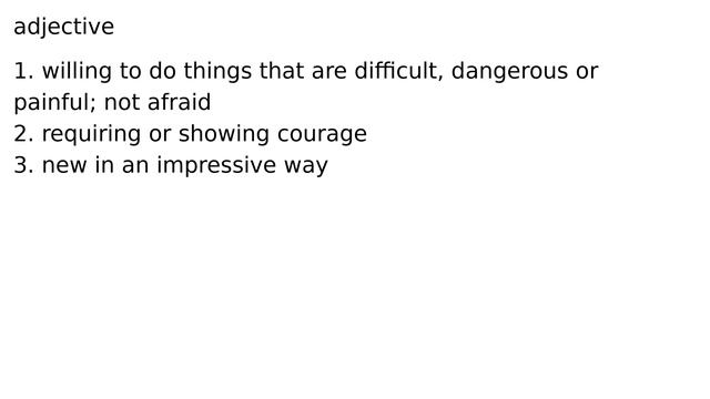 #brave #adjective #meaning #meanings #definition #definitions #phonetics #pronunciation #english #d смотреть онлайн