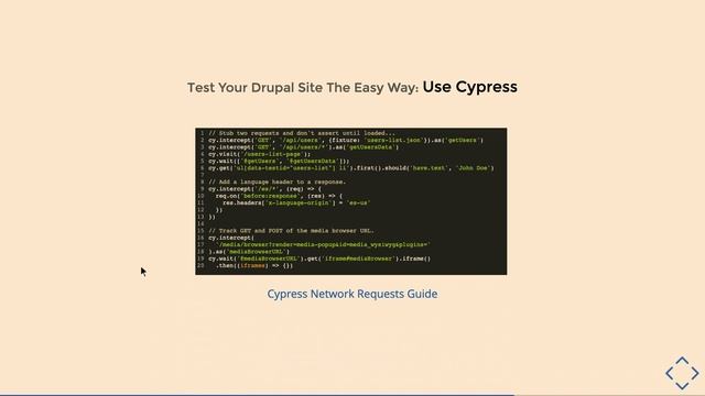 Test Your Drupal Site The Easy Way: Use Cypress смотреть онлайн