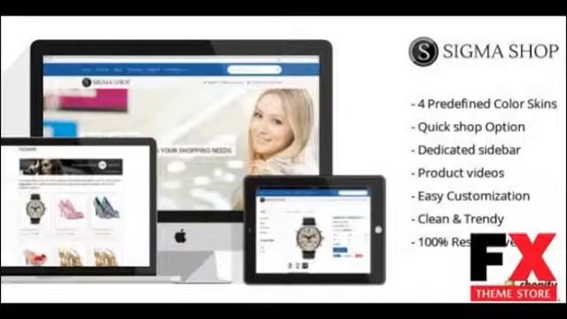 Preview Sigma Responsive Multipurpose Shopify Theme TFx смотреть онлайн