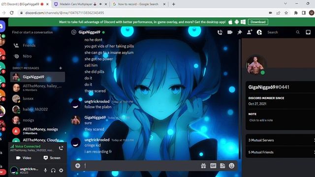 30 Discord AllTheMoney, hailey hh2022, nooigs, GigaNigga69, luvsxx Google Chrome 2023 04 06 23 смотреть онлайн