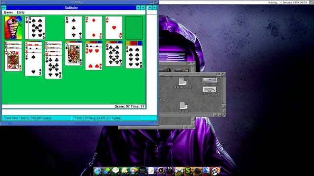 Solitaire [Windows 3.1 Longplay] (1992) Microsoft Corporation [Apollo Core V4+ SA PC-Task] смотреть онлайн